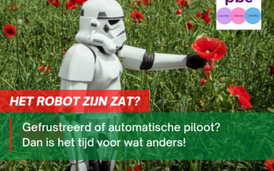 Gefrustreerd of automatische piloot? Dan is het tijd voor wat anders!